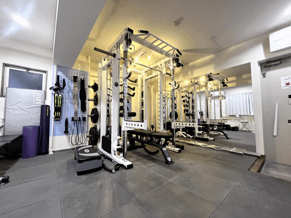 高級感のあるプライベートジム 内装